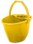 Bonus Felmosó vödör 11l + csavaró kosár sárga (B105)