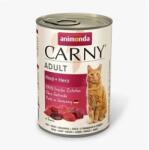  Animonda CARNY® cat Adult marha és szívek csom. 6 x 400 g konzerv