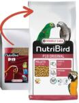  VL NutriBird P19 Original - extrudált eledel tenyésztéshez, pihéresedéshez és nagy papagájok fokozott igényeihez hazai gyümölcsö