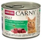  Animonda CARNY® cat Adult marha, pulyka és nyúl 6 x 200 g konzerv