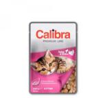 Calibra ALUTASAK Premium cat Kitten Pulyka & csirke szószban 24 x 100 g