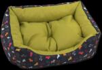  Sofa DOG FANTASY origami kutya mix fekete-zöld 65 cm