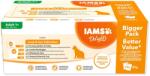 Iams Delights Adult pástétom tengeri és szárazföldi húsokkal szószban multipack 6120g (72x85g)