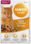 Iams Delights Adult Senior pulyka szószban 85g