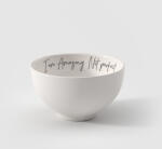Villeroy & Boch Statement müzlis leveses tál I am amazing. Not perfect 13, 8 cm (1016216253)