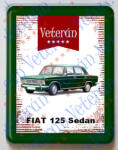  Hűtőmágnes Műanyag - Fiat 125 Sedan (561691)