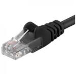 PremiumCord Patchcord UTP RJ45-RJ45 Cat. 5e 0.25m, negru, "UTP-5E-0.25-BK" (timbru verde 0.08 lei) (UTP-5E-0.25-BK)