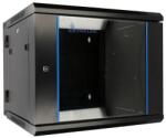 Extralink Rack Extralink EX. 12943 wall-mounted, 19inch, 9U, 600x600mm, Black (EX.12943) - laptopaid