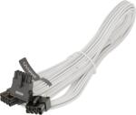 Seasonic 12VHPWR, SS2x8P conectori unghi 90 grade, 600W, PCIe 5.0, Alb SS2X8P-12VHPWR-600W-90-WHITE (SS2X8P-12VHPWR-600W-90-WHITE)