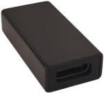 Spacer ADAPTOR Spacer pt. smartphone, de la USB 2.0 (Mama) la Type-C (Mama), negru, SPAD-USBF-TYPECF-01 (timbru verde 0.08 lei) (SPAD-USBF-TYPECF-01)