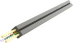 SAMM Rola fibra optica 4 fibre flat drop SM, 1000m, 100N, intarziere la flacara, protectie apa, LSZH, int/ext - SAMM 004F-U-(ZN-2P)H-1x4-A2 (004F-U-(ZN-2P)H-1x4-A2)