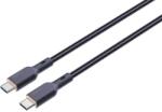 AUKEY Cablu alimentare si date Aukey, USB Type-C (T) la USB Type-C (T), 1.8m, 480 Mbps, 100W, braided, negru, "LLTSN1041750" (timbru verde 0.08 lei) -689323785322 (LLTSN1041750) - magazinpc