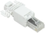 LogiLink MUFA Logilink RJ45 pt. cablu UTP, Cat. 6A, modulara, alb MP0028 (MP0028)