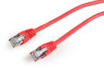 Gembird PATCH CORD FTP GEMBIRD Cat6, cupru-aluminiu, 0.5 m, rosu, AWG26, ecranat PP6-0.5M/R (timbru verde 0.08 lei) (PP6-0.5M/R)