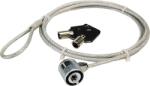 LogiLink CABLU securitate LOGILINK pt. notebook, slot standard, cheie standard, 1.5m, cablu otel, NBS003 (timbru verde 0.8 lei) (NBS003)