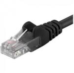 PremiumCord Patchcord UTP RJ45-RJ45 Cat. 6, 1m, negru, UTP-6-1-BK (timbru verde 0.08 lei) (UTP-6-1-BK)