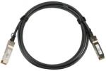Extralink Patch cord Extralink 40GbE QSFP+ to QSFP+, 1m, Black (EX.15784) - laptopaid