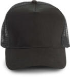 K-UP Kp137 Trucker Cap - 5 Panels U (kp137-black/black-uniq-100)