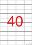 APLI Etikett, univerzális, 52, 5x29, 7 mm, APLI, 4000 etikett/csomag (1286/3130) - alter
