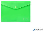 Panta Plast Irattartó tasak, A5, PP, patentos, PANTA PLAST, neon zöld (0410-0086-04) - alter