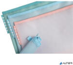 EXACOMPTA Rendszerező tasak, cipzáras, hálós, A4, EXACOMPTA "Chromaline Pastel", vegyes színek (37150E) - alter