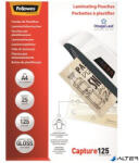 Fellowes Meleglamináló fólia, 125 mikron, A4, fényes, 25 db, FELLOWES (5396301) - alter