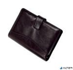 SATURNUS Kalendárium, gyűrűs, betétlapokkal, "L", fényes műbőr, SATURNUS, "231", fekete (26SL231-003)