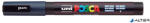 uni Dekormarker, 0, 9-1, 3 mm, UNI "Posca PC-3M", tengerkék (284893000) - alter