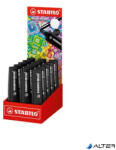 STABILO Szövegkiemelő display, marker, 2-5 mm, STABILO "BOSS original NatureCOLORS", fekete (70/15-2-46) - alter