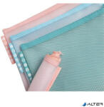 EXACOMPTA Rendszerező tasak, cipzáras, hálós, A5, EXACOMPTA "Chromaline Pastel", vegyes színek (37140E) - alter