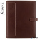 FILOFAX Kalendárium, gyűrűs, betétlapokkal, A5 méret, FILOFAX, 'Holborn', barna (FX-025122)