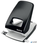 Leitz Lyukasztó, kétlyukú, 40 lap, LEITZ " Nexxt 5138", fekete (51380095)