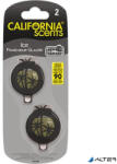 California Scents Autóillatosító, mini diffúzer, 2*3 ml, CALIFORNIA SCENTS 'ICE (UCSM08)