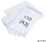 Rapesco Irattartó tasak, A3, PP, patentos, RAPESCO "Eco", áttetsző (1817) - alter