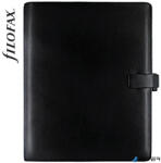 FILOFAX Kalendárium, gyűrűs, betétlapokkal, A4, FILOFAX 'Metropol', fekete (FX-026921)