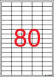 APLI Etikett, univerzális, 35, 6x16, 9 mm, eltávolítható, kerekített sarkú, APLI, 2000 etikett/csomag (10199) - alter