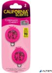 California Scents Autóillatosító, mini diffúzer, 2*3 ml, CALIFORNIA SCENTS 'Coronado Cherry (UCSM07)
