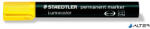 STAEDTLER Alkoholos marker, 2 mm, kúpos, STAEDTLER "Lumocolor® 352", sárga (352-1)
