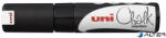 uni Krétamarker, 8 mm, UNI "PWE-8K", fekete (170233000)