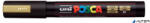 uni Dekormarker, 1, 8-2, 5 mm, UNI "Posca PC-5M", arany (286666000)