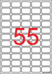 APLI Etikett, univerzális, 36, 8x23, 8 mm, eltávolítható, kerekített sarkú, APLI, 5500 etikett/csomag (03051) - alter