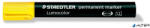 STAEDTLER Alkoholos marker, 2-5 mm, vágott, STAEDTLER "Lumocolor® 350", sárga (350-1)