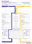 Victoria Paper Nyomtatvány, baleseti bejelentő, 2 példány, A4, VICTORIA PAPER "KO2404 (KO2404) - alter