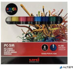uni Dekormarker készlet, 1, 8-2, 5 mm, UNI "Posca PC-5M", 8 különböző szín (PC-5M 8C)