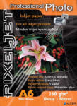 PIXELJET Tintasugaras fotópapír Professional Photo, fényes, , 260g, A6 105x148 mm, 50 lap (Pro Photo 260/50 F)