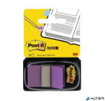 3M Jelölőcímke, műanyag, 50 lap, 25x43 mm, 3M POSTIT, lila (7000144933) - alter