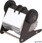 DONAU Névjegytartó, 400 db-os, forgatható, nyitott, DONAU, fekete (1394001PL-01) - alter