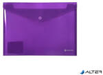 Panta Plast Irattartó tasak, A4, PP, patentos, PANTA PLAST, neon lila (0410-0085-15) - alter