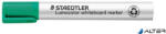 STAEDTLER Táblamarker, 2-5 mm, vágott, STAEDTLER "Lumocolor® 351 B", zöld (351 B-5) - alter