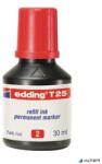 edding Utántöltő alkoholos markerhez, EDDING "T25", piros (4-T25002)